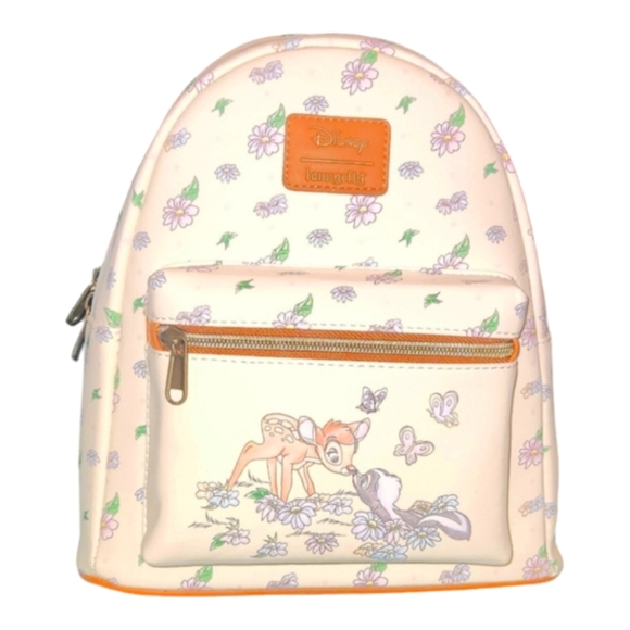 Loungefly Handbags - NWT Bambi and BFF flower loungefly mini backpack